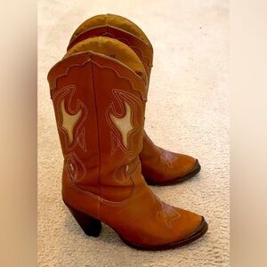 Vintage Zodiac Cowboy Boots 6 1/2.